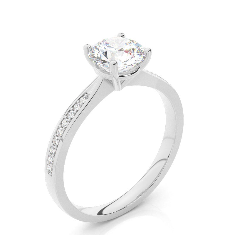 ARR-501 Original Moissanite Diamond Ring al-riaz jewellers
