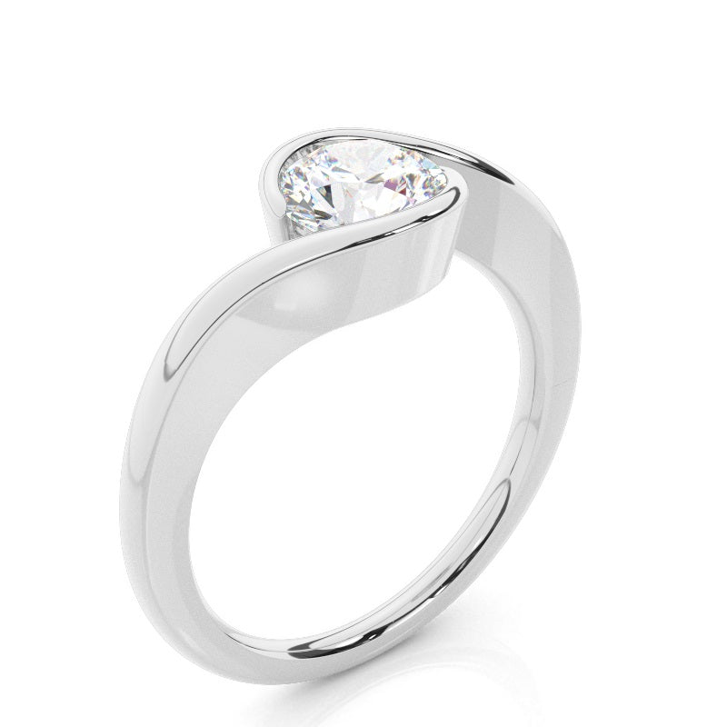 ARR-169 Original Moissanite Diamond Ring al-riaz jewellers