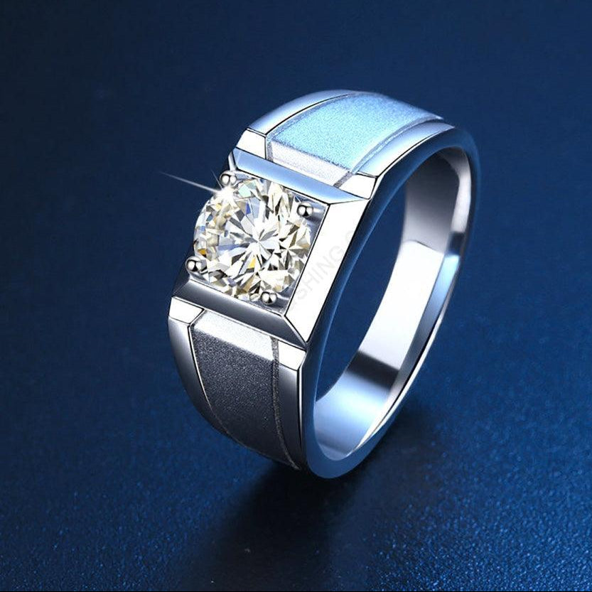 ARR-196 Original Moissanite Diamond Ring al-riaz jewellers