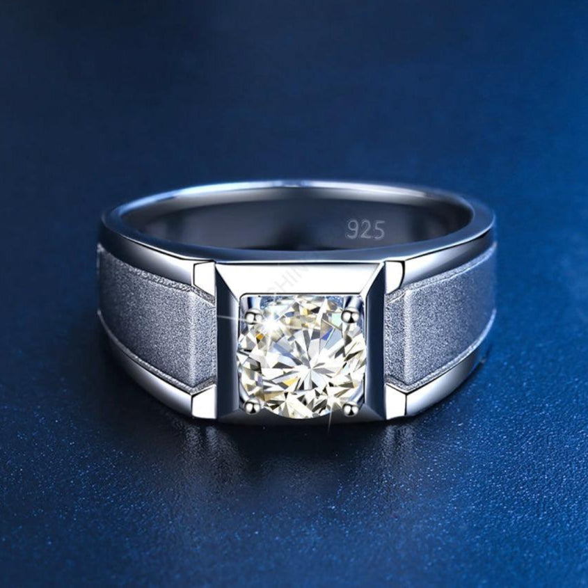 ARR-196 Original Moissanite Diamond Ring al-riaz jewellers