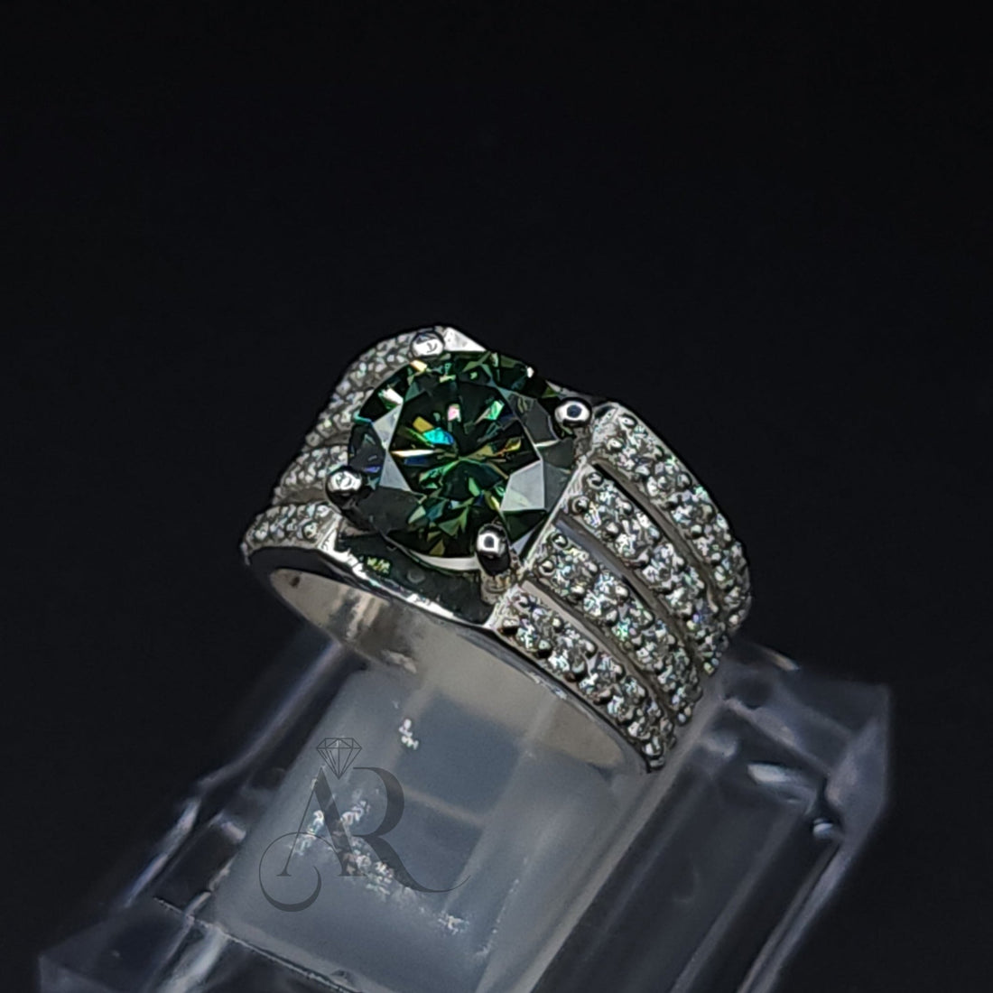 Diamond Throne Ring Al-Riaz Jewellers