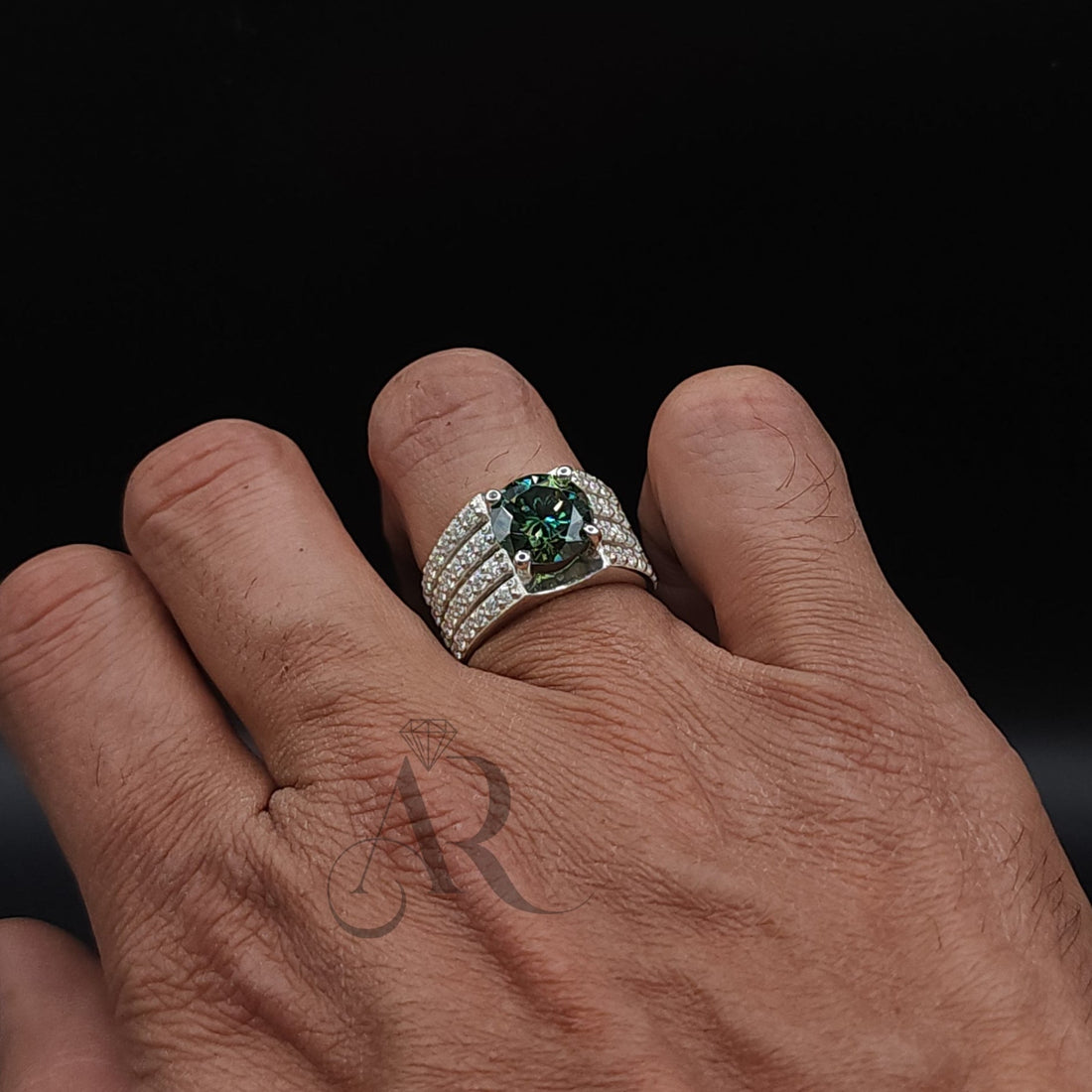 Diamond Throne Ring Al-Riaz Jewellers