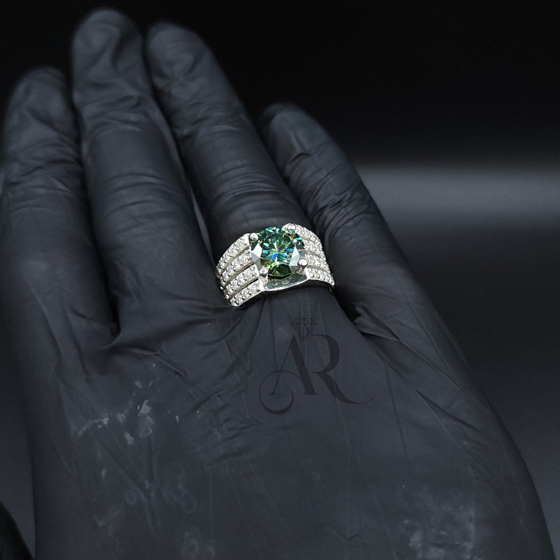 Diamond Throne Ring Al-Riaz Jewellers