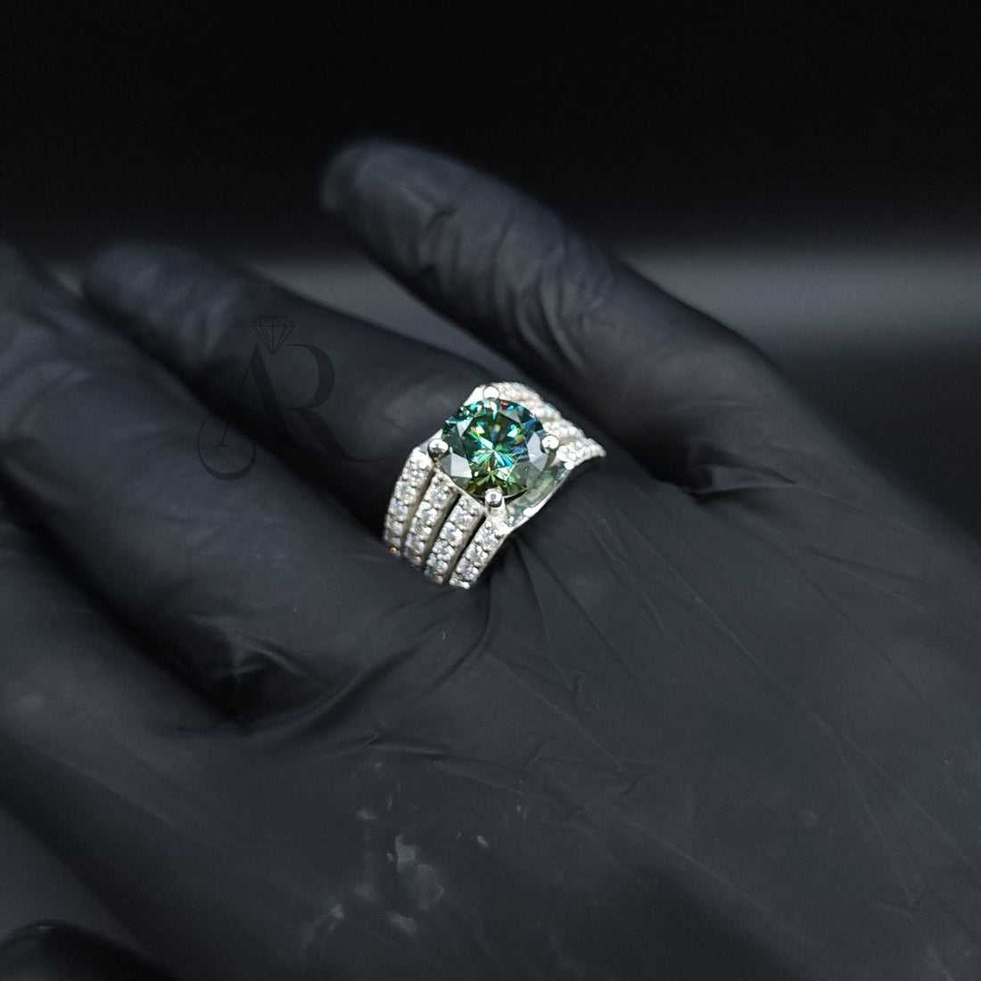 Diamond Throne Ring Al-Riaz Jewellers