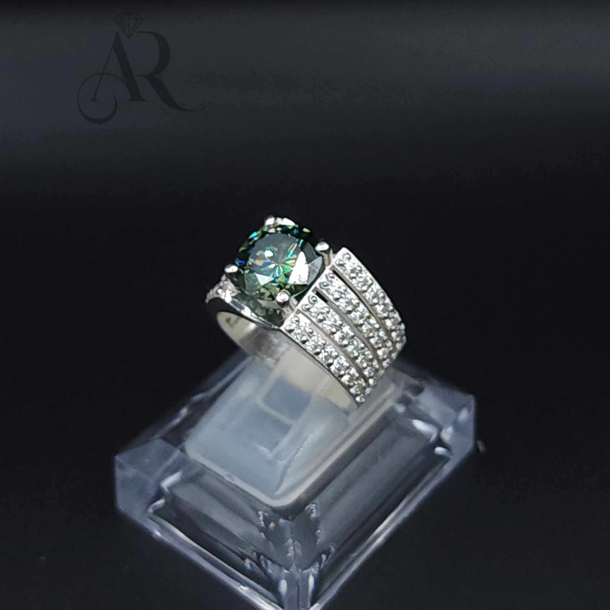 Diamond Throne Ring Al-Riaz Jewellers