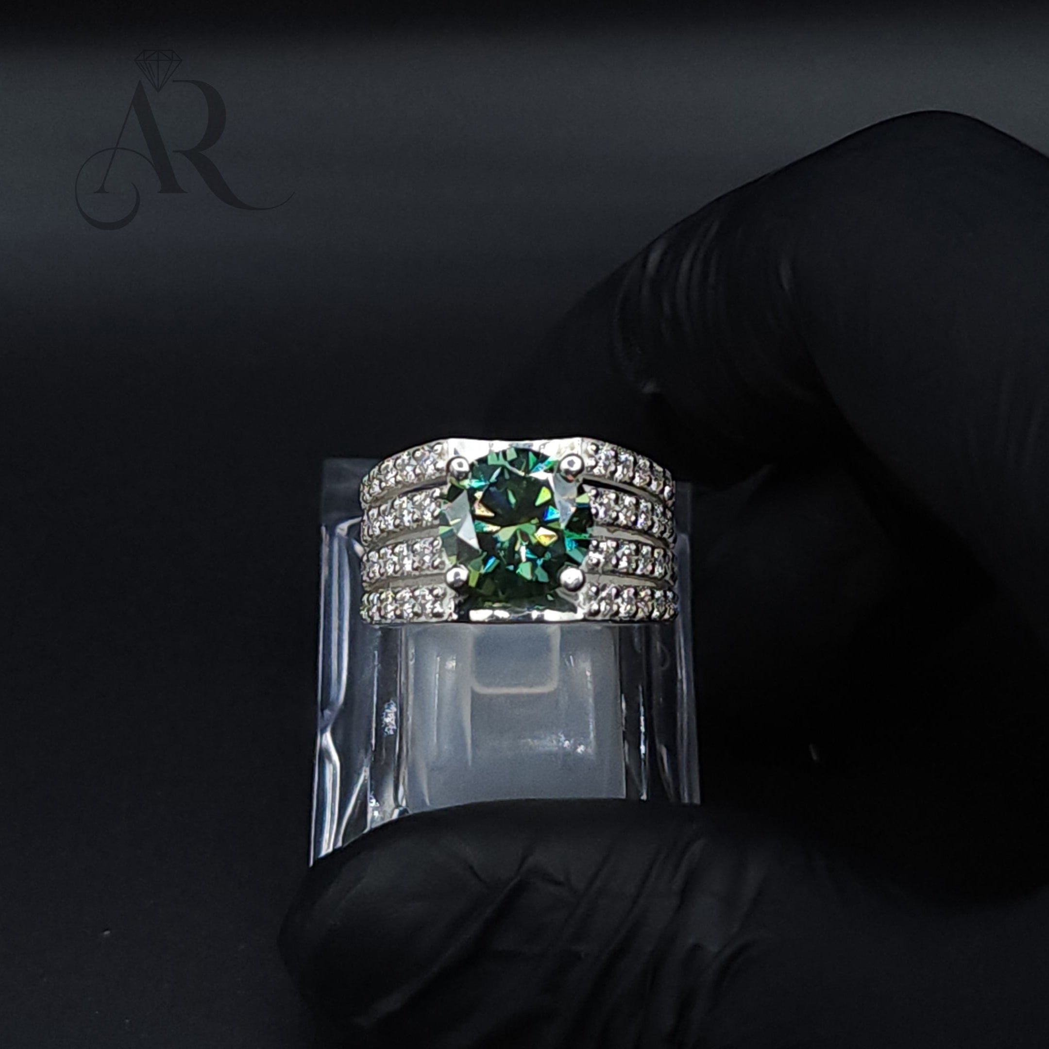 Diamond Throne Ring Al-Riaz Jewellers