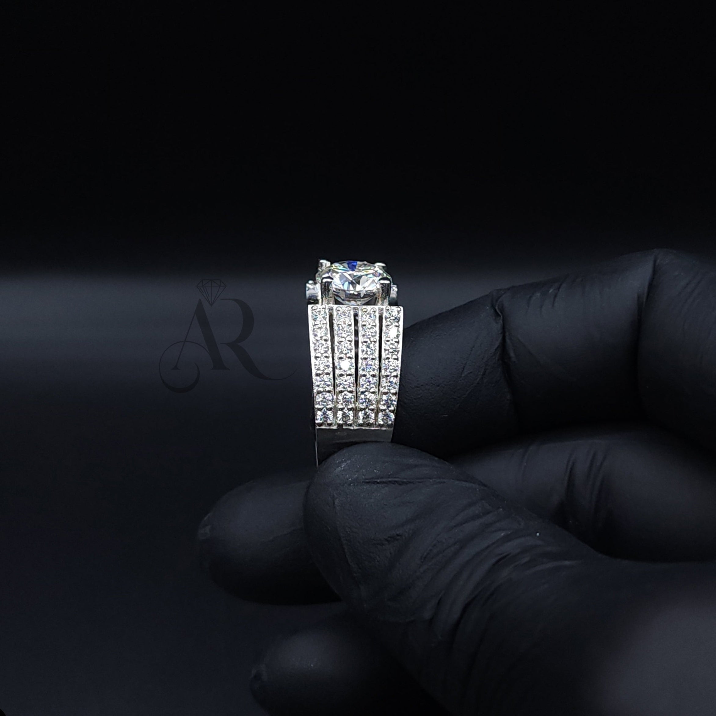 Diamond Throne Ring Al-Riaz Jewellers