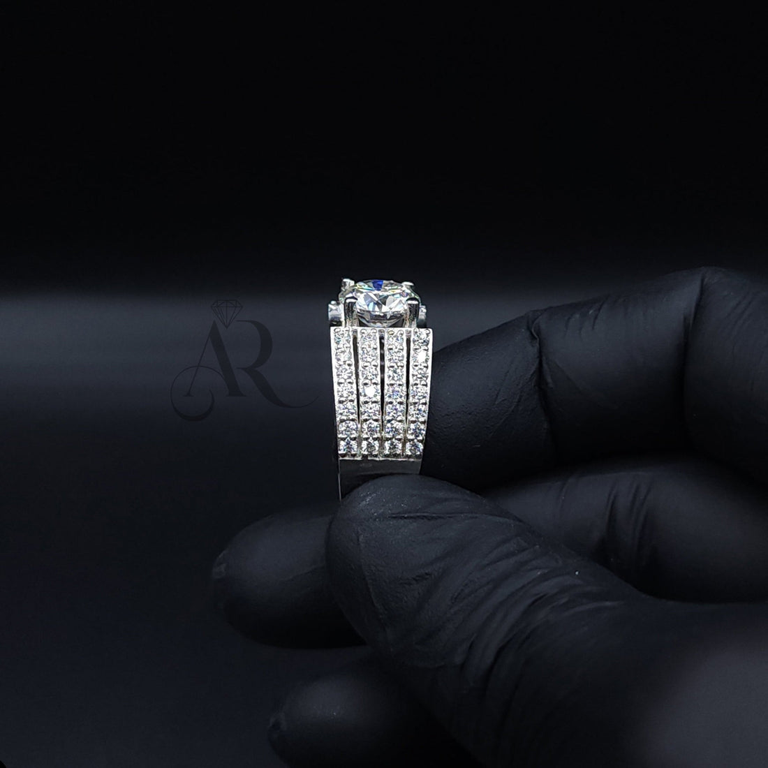 Diamond Throne Ring Al-Riaz Jewellers