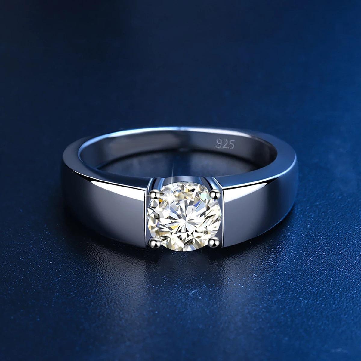 ARR-202 Original Moissanite Diamond Ring al-riaz jewellers