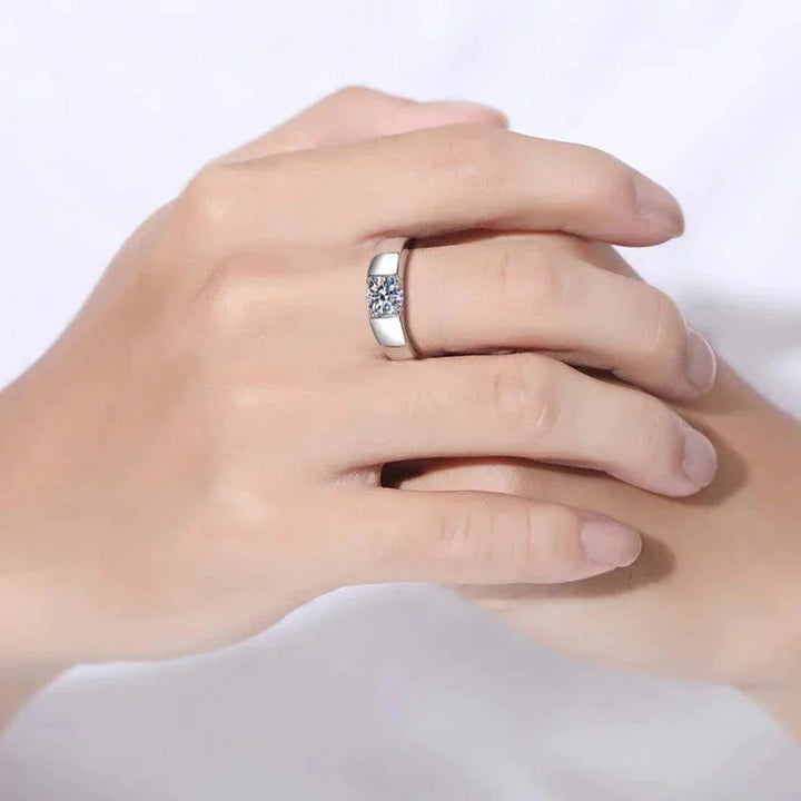 ARR-202 Original Moissanite Diamond Ring al-riaz jewellers