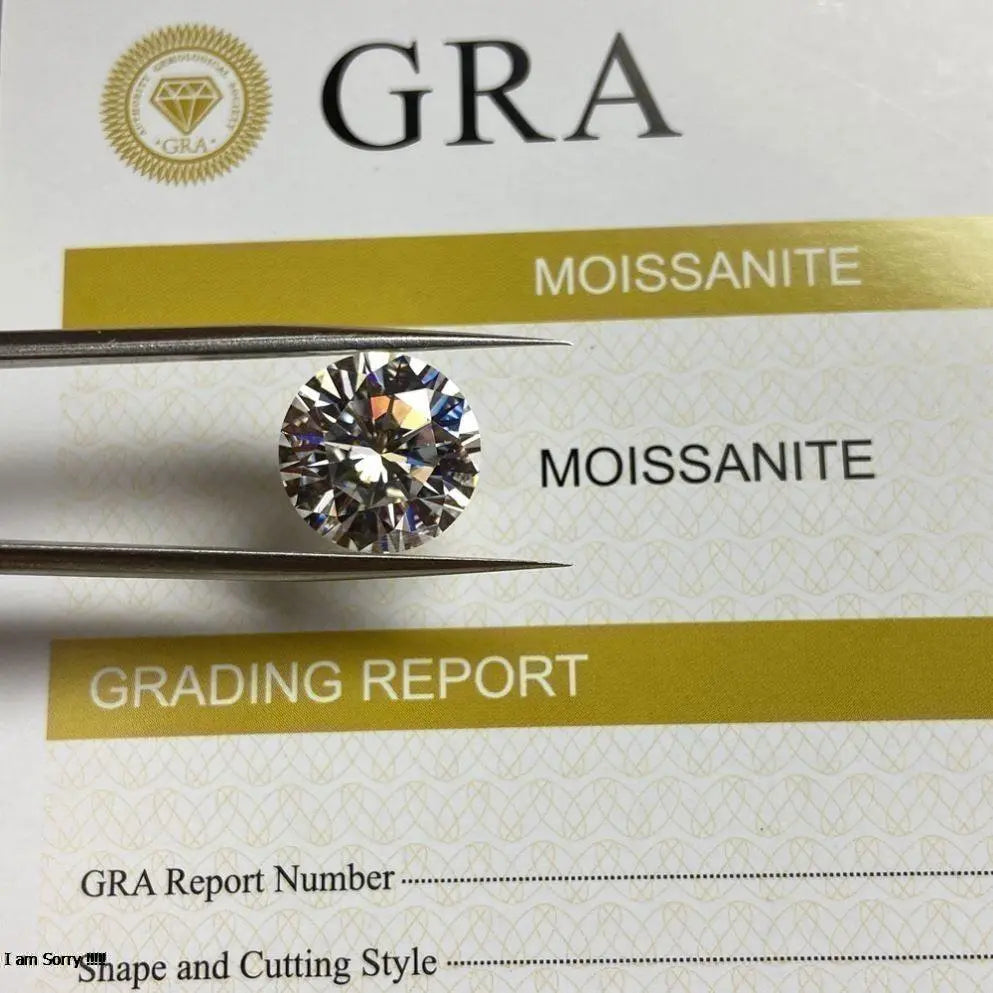 Moissanite Diamond | D Color, VVS1 Clarity Round Brilliant White al-riaz jewellers