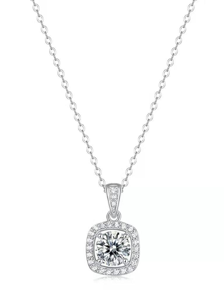 ARP-233 Sparkling Moissanite Pendant 1.0 Carat al-riaz jewellers