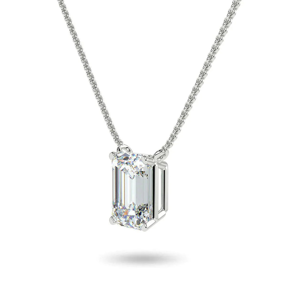 ARP-588 Premium Emerald Cut Luxury Pendant al-riaz jewellers