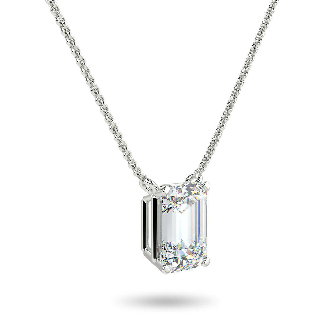 ARP-588 Premium Emerald Cut Luxury Pendant al-riaz jewellers