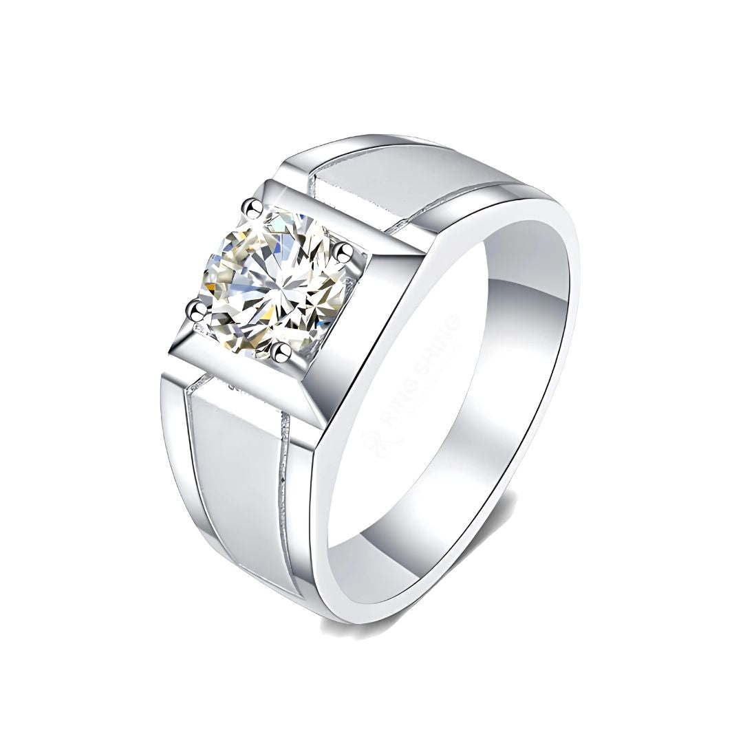 ARR-196 Original Moissanite Diamond Ring al-riaz jewellers