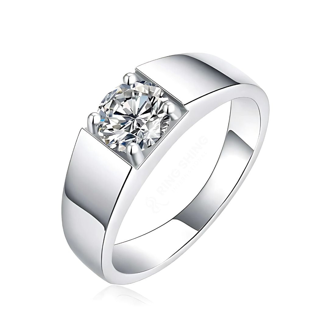 ARR-202 Original Moissanite Diamond Ring al-riaz jewellers