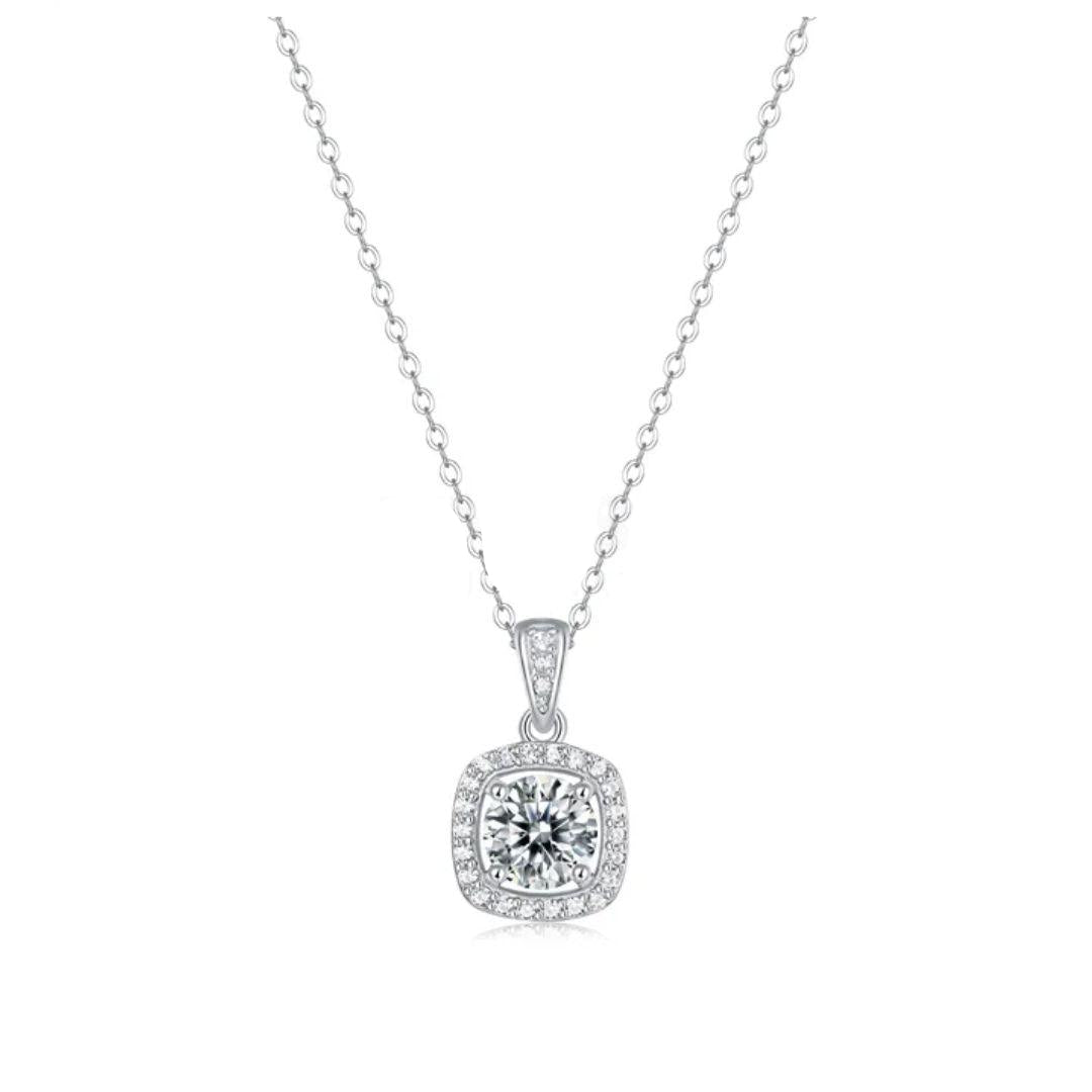 ARP-233 Sparkling Moissanite Pendant 1.0 Carat al-riaz jewellers