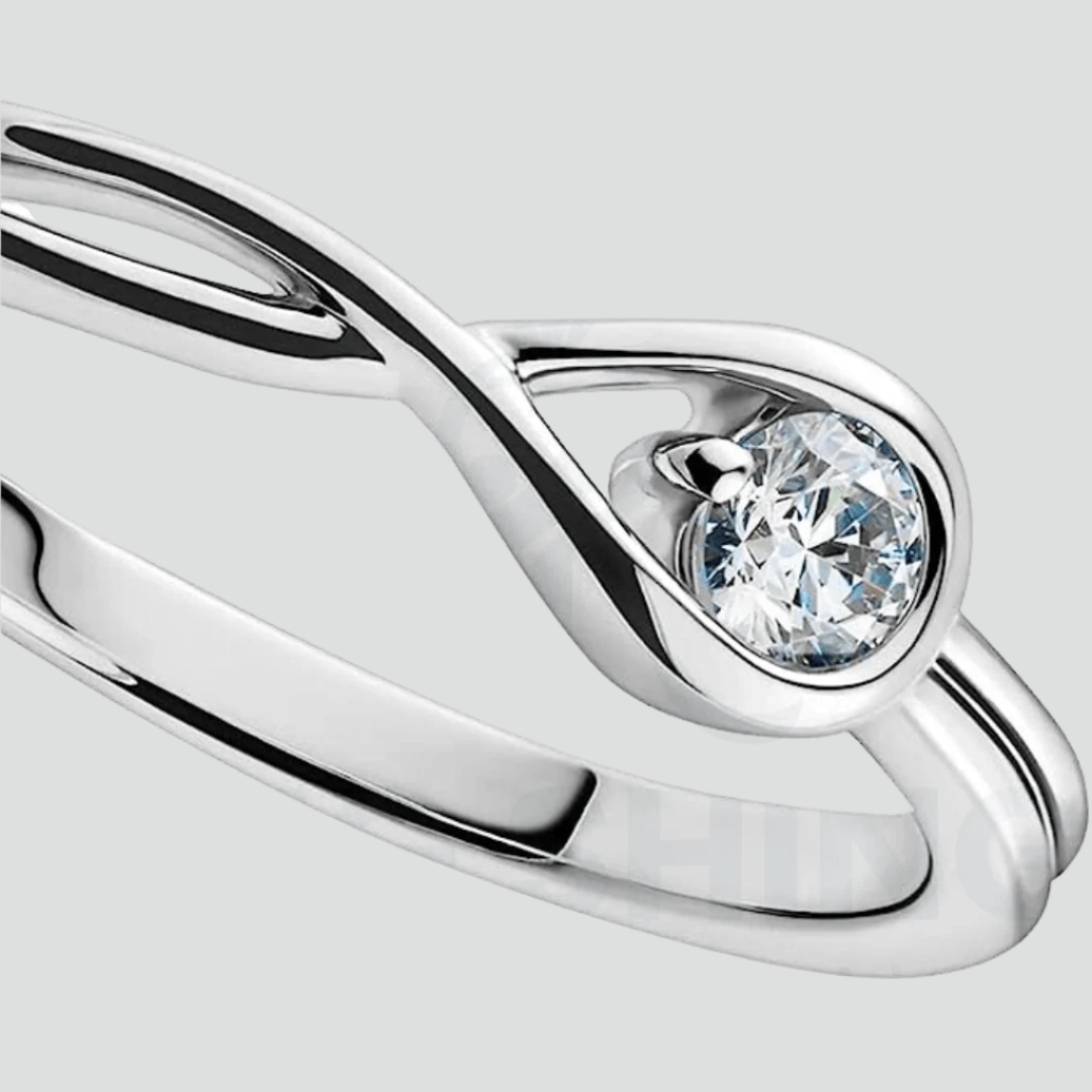 ARR-171 Ring and Pendant Set Original Moissanite Diamond Ring al-riaz jewellers