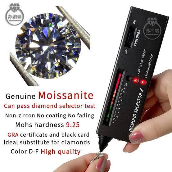 ARR-196 Original Moissanite Diamond Ring al-riaz jewellers