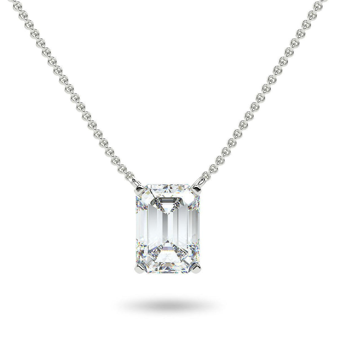 ARP-588 Premium Emerald Cut Luxury Pendant al-riaz jewellers