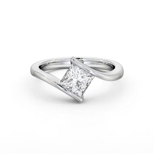 ARR-167 Original Moissanite Princes Cut Diamond Ring al-riaz jewellers