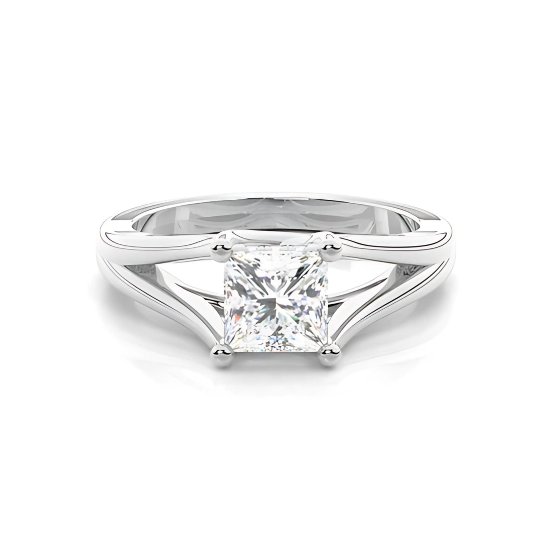 ARR-602 Original Moissanite Princes Cut Diamond Ring al-riaz jewellers
