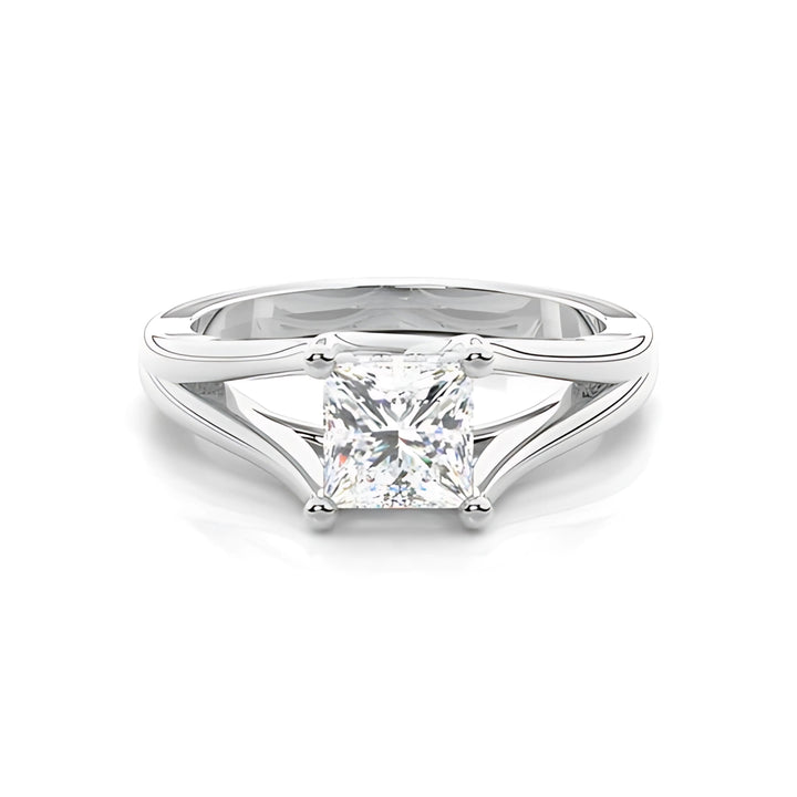 ARR-602 Original Moissanite Princes Cut Diamond Ring al-riaz jewellers