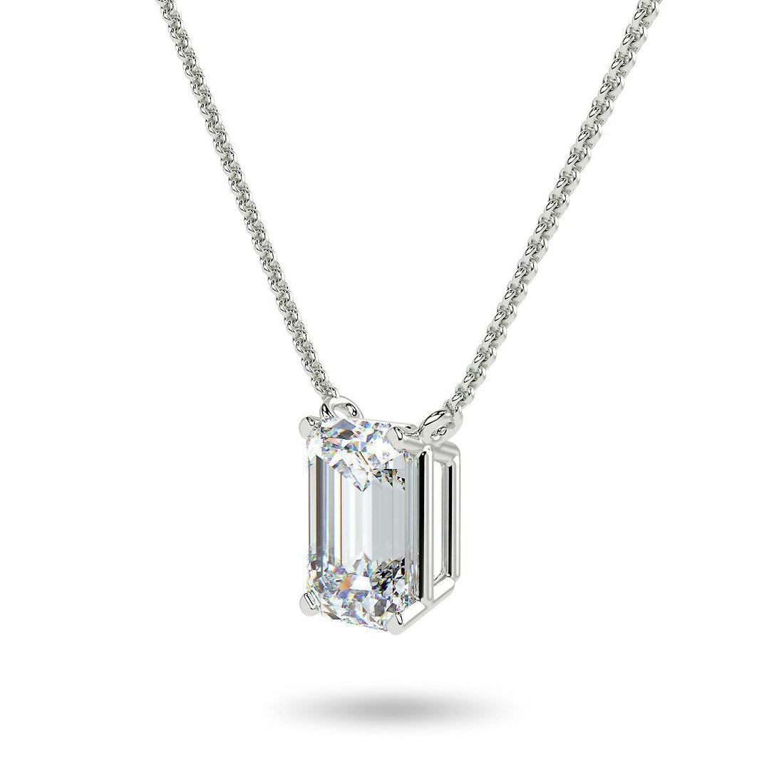 ARP-588 Premium Emerald Cut Luxury Pendant al-riaz jewellers