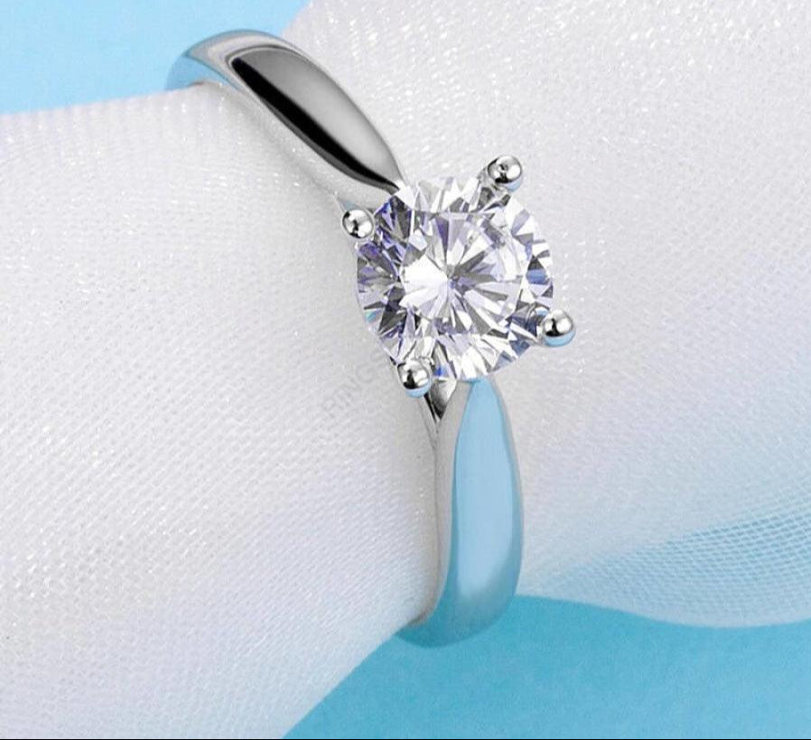 ARR-198: Premium Moissanite Diamond Ring al-riaz jewellers