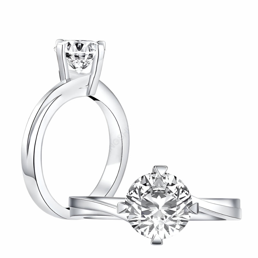 ARR-188 Original Moissanite Diamond Ring al-riaz jewellers