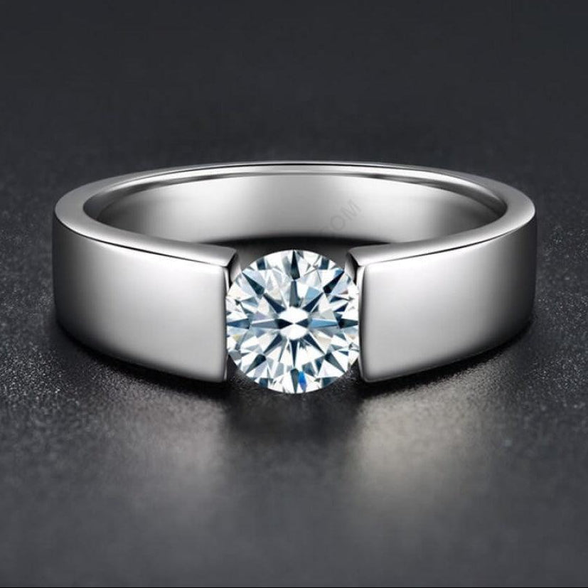 ARJ-192 Original Moissanite Diamond Ring al-riaz jewellers