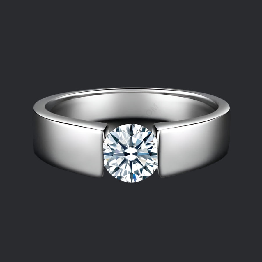 ARR-192 ARR 201 Original Moissanite Diamond Rings for Couple al-riaz jewellers