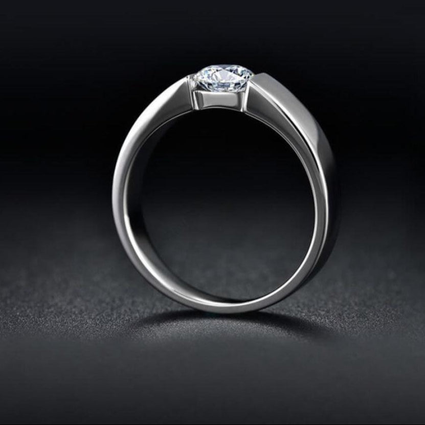 ARJ-192 Original Moissanite Diamond Ring al-riaz jewellers
