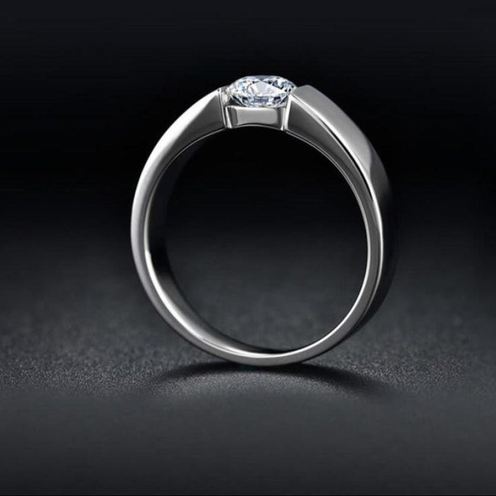 ARJ-192 Original Moissanite Diamond Ring al-riaz jewellers