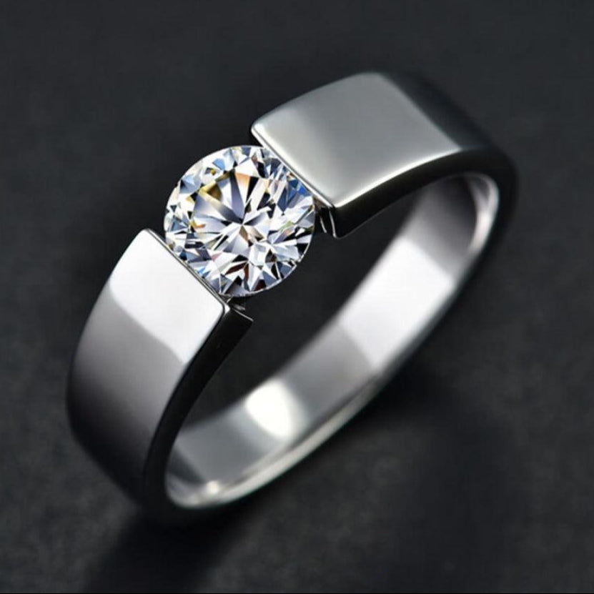 ARJ-192 Original Moissanite Diamond Ring al-riaz jewellers