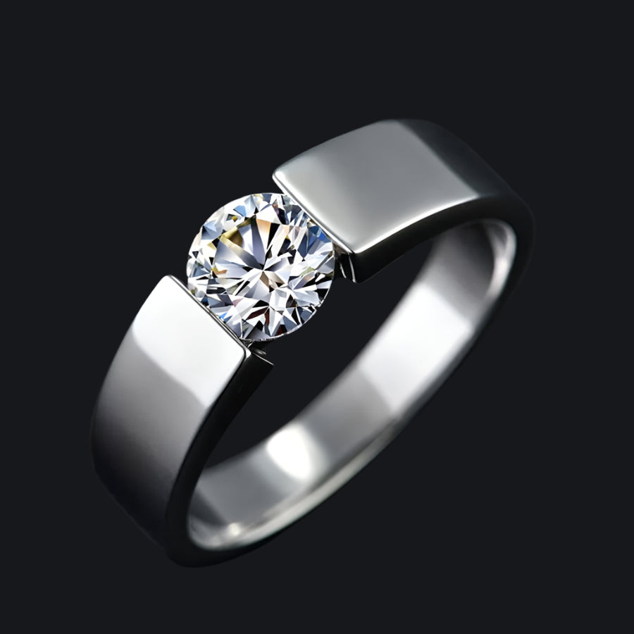 ARR-192 ARR 201 Original Moissanite Diamond Rings for Couple al-riaz jewellers